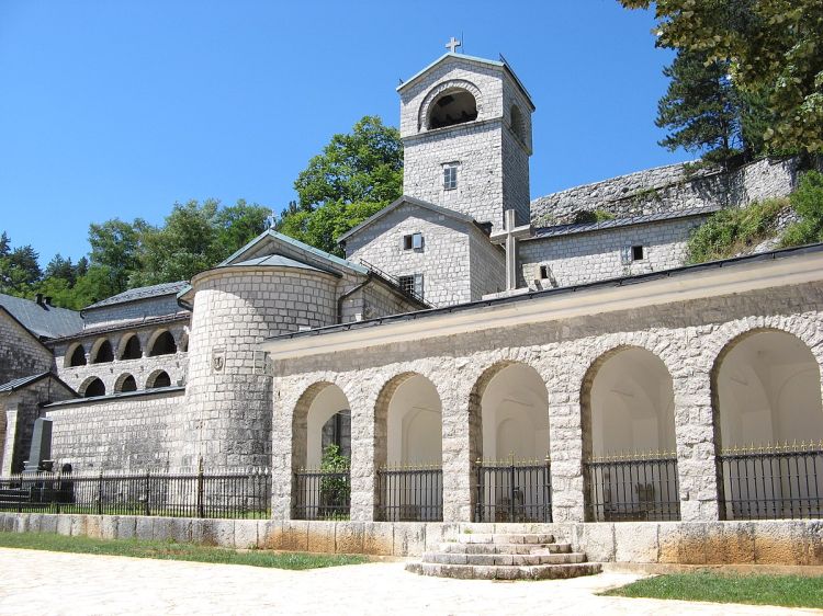 Cetinje klooster | Balkan Grand Tour (Albania, Bosnia and Herzegovina, Montenegro, North Macedonia, Kosovo, Serbia) | Navicup self guided tour app and map
