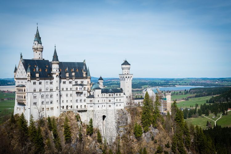 In beweging familie cent Neuschwanstein kasteel | Germany Grand Tour | Navicup self guided tour app  and map