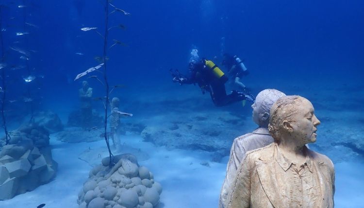 MUSAN Museum of Underwater Sculpture Ayia Napa, Cyprus Grand Tour