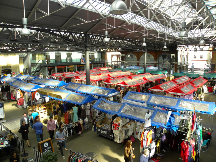 Old Spitalfields Market, London audio tour by car