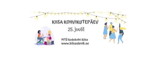 Event KIISA KOHVIKUTEPÄEV, 25.JUULI 2021 logo at Navicup.com